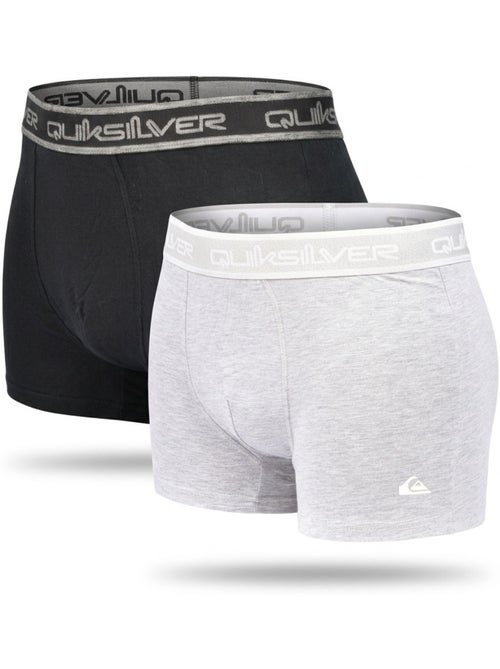 Quiksilver – Pack 2 Cuecas Boxer Homem Conforto Algodão Stretch - Kiabi Quiksilver – Pack 2 Cuecas Boxer Homem Conforto Algodão Stretch - Kiabi