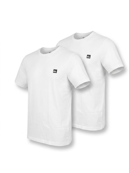 Quiksilver Pack de 2 T-Shirts Homem 100% Algodão Decote Redondo ou V - Kiabi Quiksilver Pack de 2 T-Shirts Homem 100% Algodão Decote Redondo ou V - Kiabi