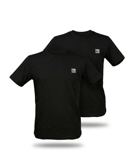Quiksilver Pack de 2 T-Shirts Homem 100% Algodão Decote Redondo ou V - Kiabi Quiksilver Pack de 2 T-Shirts Homem 100% Algodão Decote Redondo ou V - Kiabi