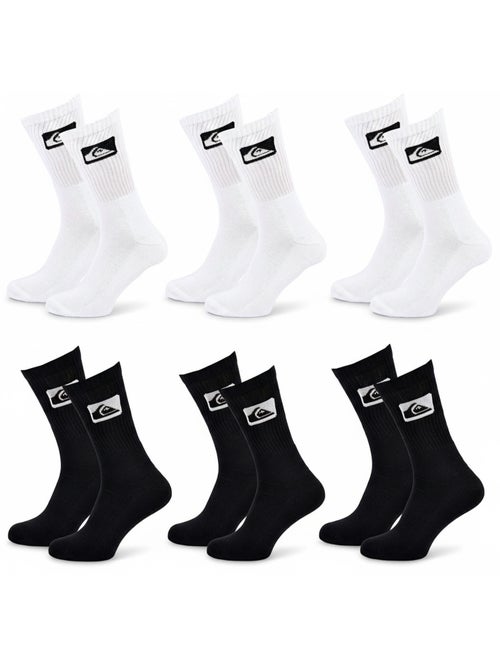 Quiksilver Pack de Meias Homem Crew 6 Pares Desportivas Acolchoadas - Kiabi Quiksilver Pack de Meias Homem Crew 6 Pares Desportivas Acolchoadas - Kiabi