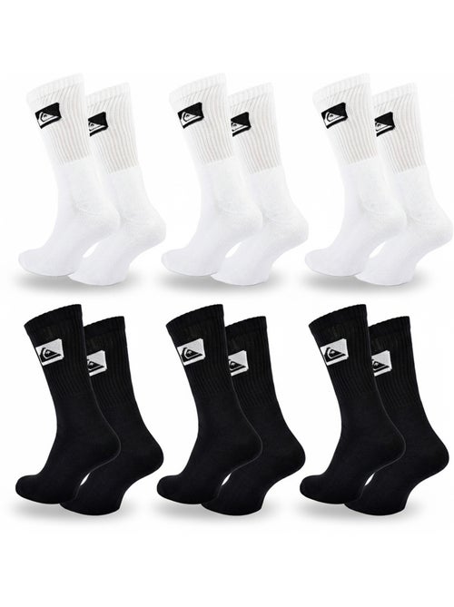 Quiksilver Pack de Meias Homem Crew 6 Pares Desportivas Acolchoadas - Kiabi Quiksilver Pack de Meias Homem Crew 6 Pares Desportivas Acolchoadas - Kiabi