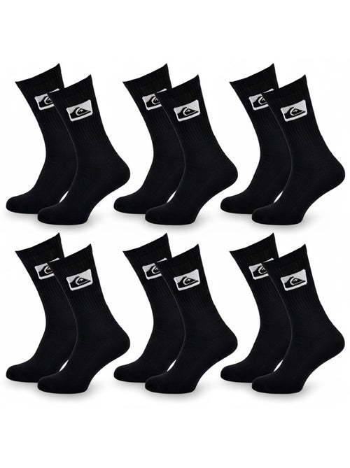 Quiksilver Pack de Meias Homem Crew 6 Pares Desportivas Acolchoadas - Kiabi Quiksilver Pack de Meias Homem Crew 6 Pares Desportivas Acolchoadas - Kiabi