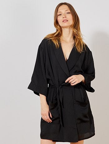 Quimono em setim - Kiabi