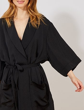 Quimono em setim - Kiabi