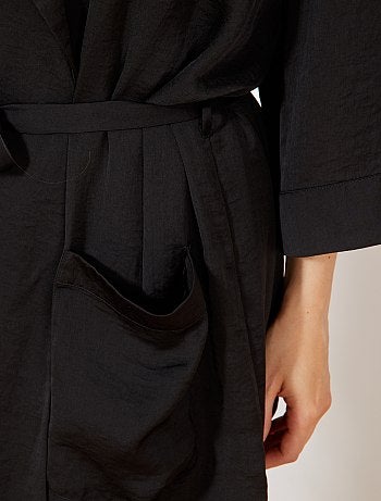 Quimono em setim - Kiabi