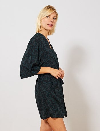 Quimono estampado - Kiabi