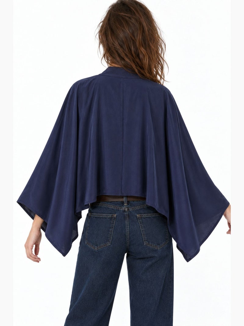 Quimono feminino busem Azul-marinho - Kiabi