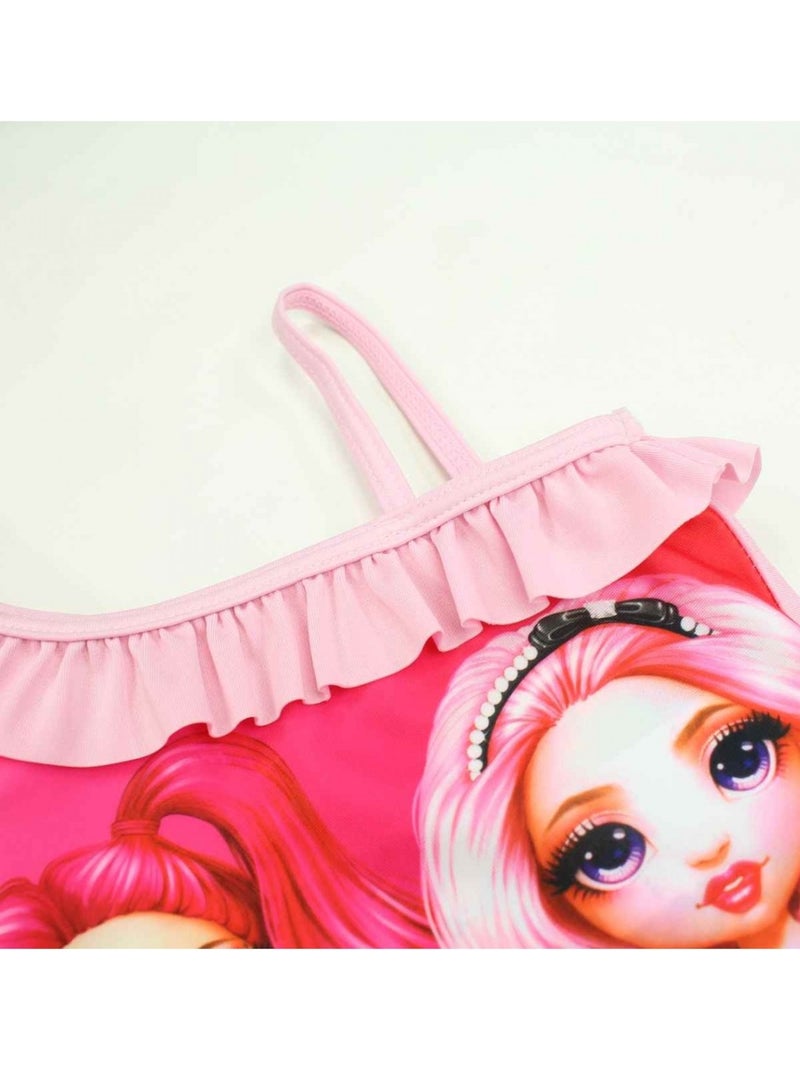 Rainbow High - Fato de banho criança inteiro estampado Rosa - Kiabi