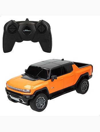 Rastar carro com controle remoto hummer ev 1:26