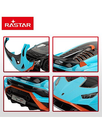 Rastar carro com controle remoto lamborghini huracán sto com luzes 1:14