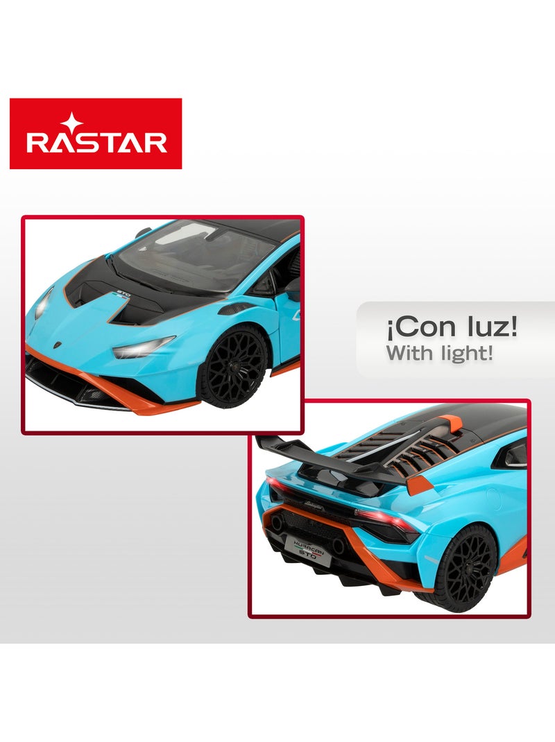 Rastar carro com controle remoto lamborghini huracán sto com luzes 1:14 N/D - Kiabi