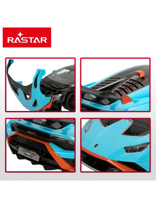 Rastar carro com controle remoto lamborghini huracán sto com luzes 1:14 - Kiabi Rastar carro com controle remoto lamborghini huracán sto com luzes 1:14 - Kiabi