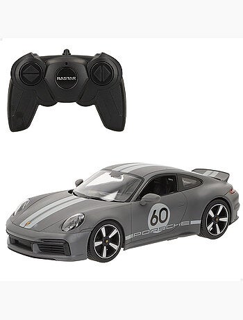 Rastar carro controle remoto porsche 911 sport classic 1:16 c/luz