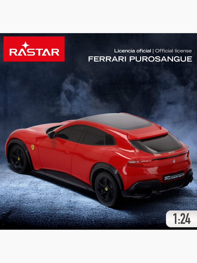 Rastar carro de controle remoto ferrari purosangue 1:24 N/D - Kiabi