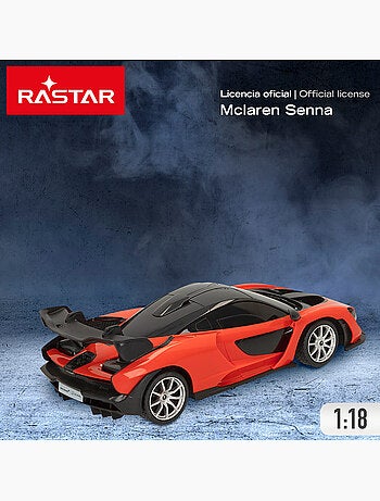 Rastar carro de controle remoto mclaren senna 1:18
