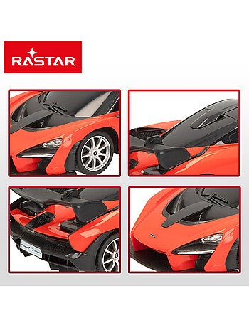 Rastar carro de controle remoto mclaren senna 1:18