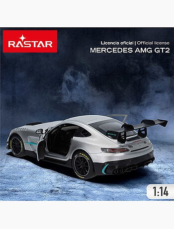 Rastar carro de controle remoto mercedes amg gt2 1:14