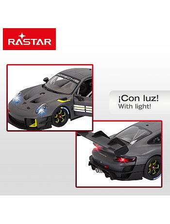 Rastar carro de controle remoto porsche 911 gt2 rs clubsport 25 1:14 c/luz