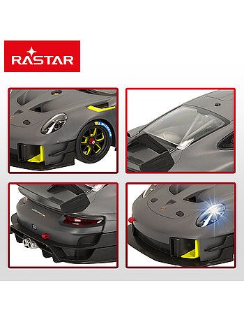 Rastar carro de controle remoto porsche 911 gt2 rs clubsport 25 1:14 c/luz