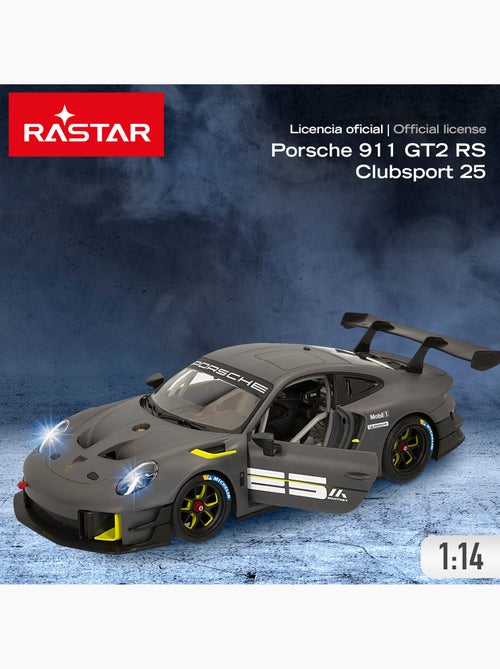 Rastar carro de controle remoto porsche 911 gt2 rs clubsport 25 1:14 c/luz - Kiabi Rastar carro de controle remoto porsche 911 gt2 rs clubsport 25 1:14 c/luz - Kiabi