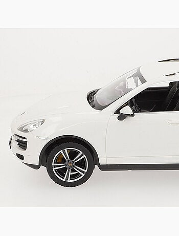 Rastar carro de controle remoto porsche cayenne turbo branco 1:14