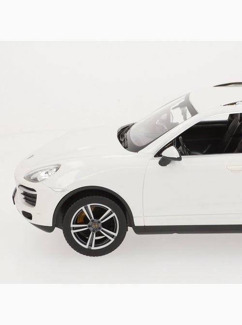 Rastar carro de controle remoto porsche cayenne turbo branco 1:14 - Kiabi