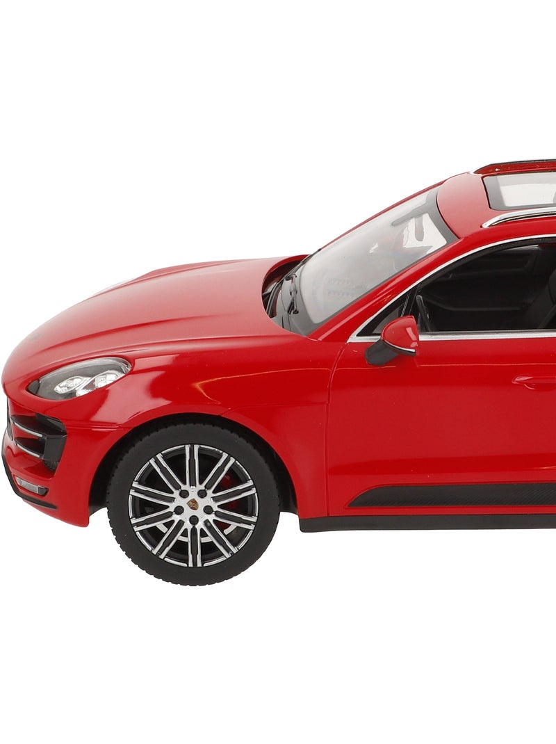 Rastar carro de controle remoto porsche macan turbo vermelho 1:14 N/D - Kiabi