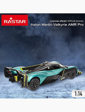 Rastar carro de controlo remoto aston martin valkyrie amr pro com luzes 1:14
