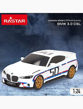 Rastar carro de controlo remoto bmw 3.0 csl 1:24