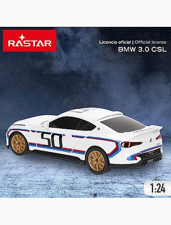 Rastar carro de controlo remoto bmw 3.0 csl 1:24
