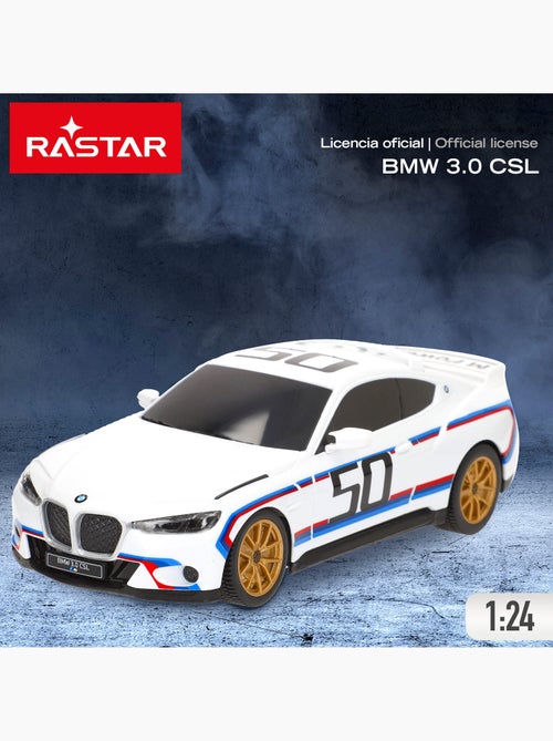 Rastar carro de controlo remoto bmw 3.0 csl 1:24 - Kiabi Rastar carro de controlo remoto bmw 3.0 csl 1:24 - Kiabi