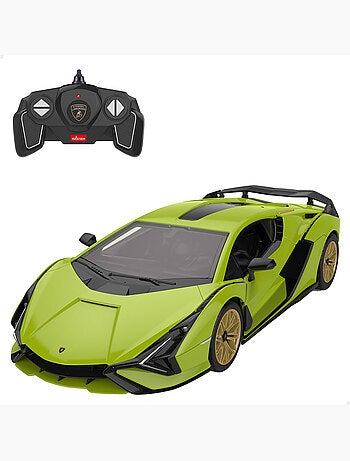Rastar carro de controlo remoto e kit de modelo lamborghini sian 1:18