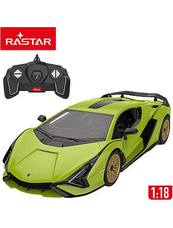 Rastar carro de controlo remoto e kit de modelo lamborghini sian 1:18
