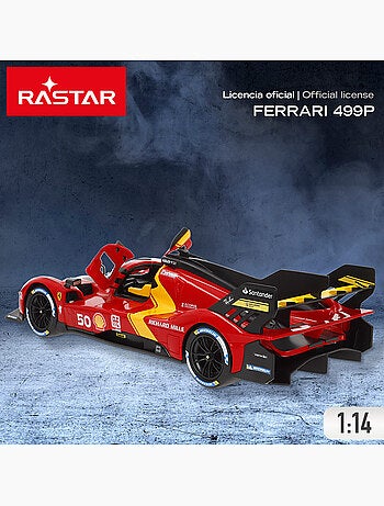 Rastar carro de controlo remoto ferrari 499p le mans 1:14