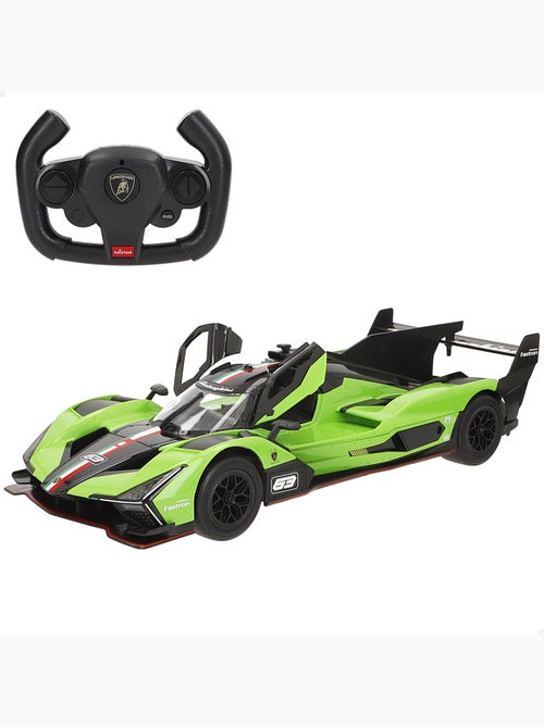 Rastar carro de controlo remoto lamborghini sc63 lmdh 1:14 - Kiabi