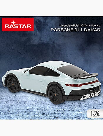 Rastar carro de controlo remoto porsche 911 dakar 1:24