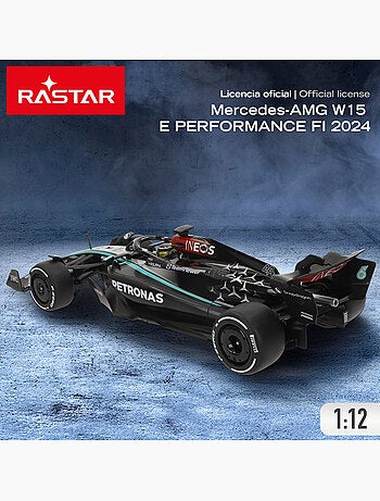Rastar carro rc 2024 mercedes amg w15 e performance 1:12