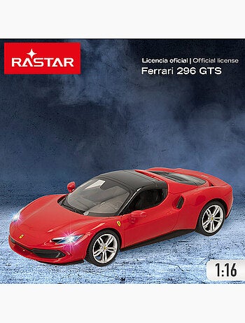 Rastar carro telecomandado ferrari 296 gts 1:16 c/luz