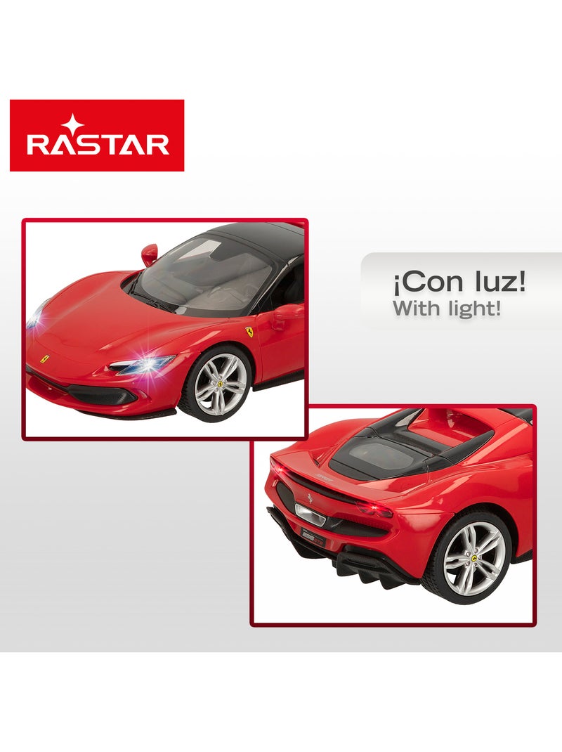 Rastar carro telecomandado ferrari 296 gts 1:16 c/luz N/D - Kiabi