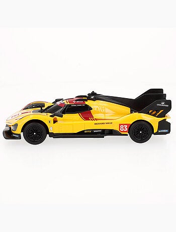 Rastar ferrari 499p carro nº 83 com controle remoto escala 1:24