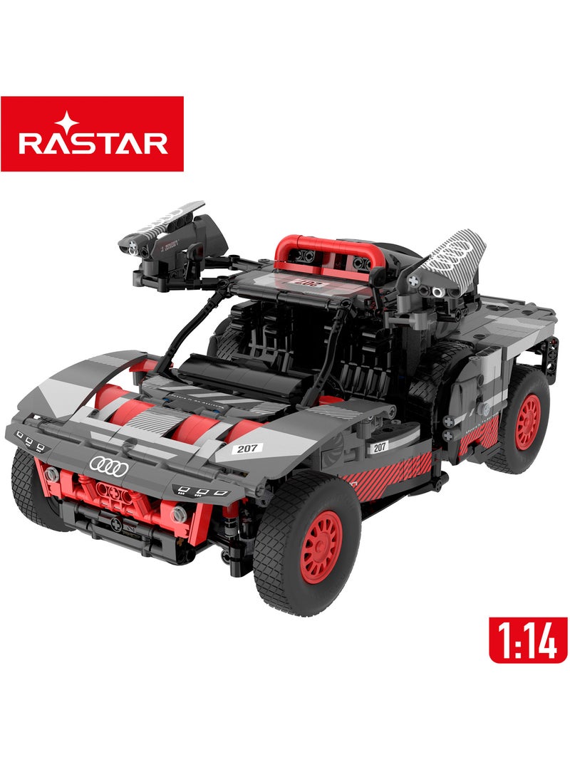 Rastar modelo de carro para montar dakar '24 audi rs q e-tron (sainz) 1:14 N/D - Kiabi