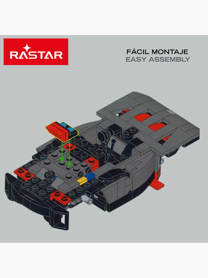 Rastar modelo de carro para montar dakar '24 audi rs q e-tron (sainz) 1:30 N/D - Kiabi