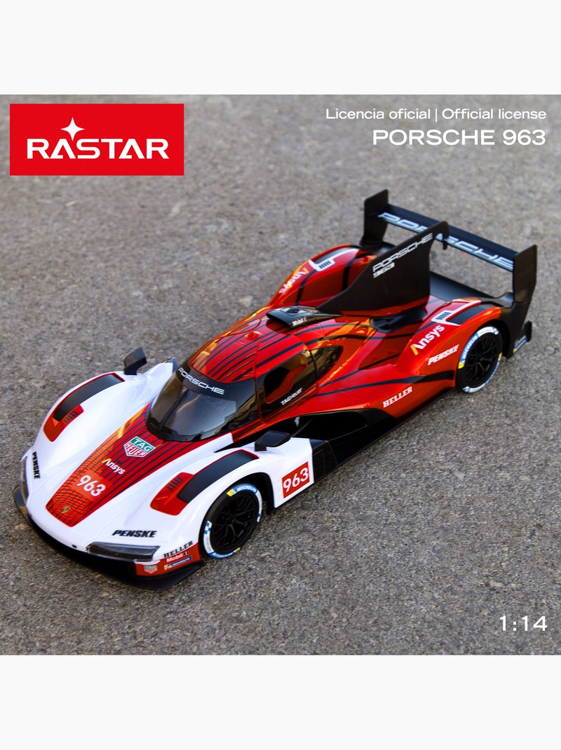 Rastar rádio controlado porsche 963 lmdh carro 1:14 N/D - Kiabi
