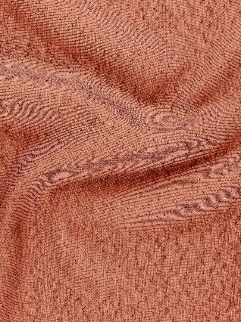 Rastreio com alívio Terracota - Kiabi