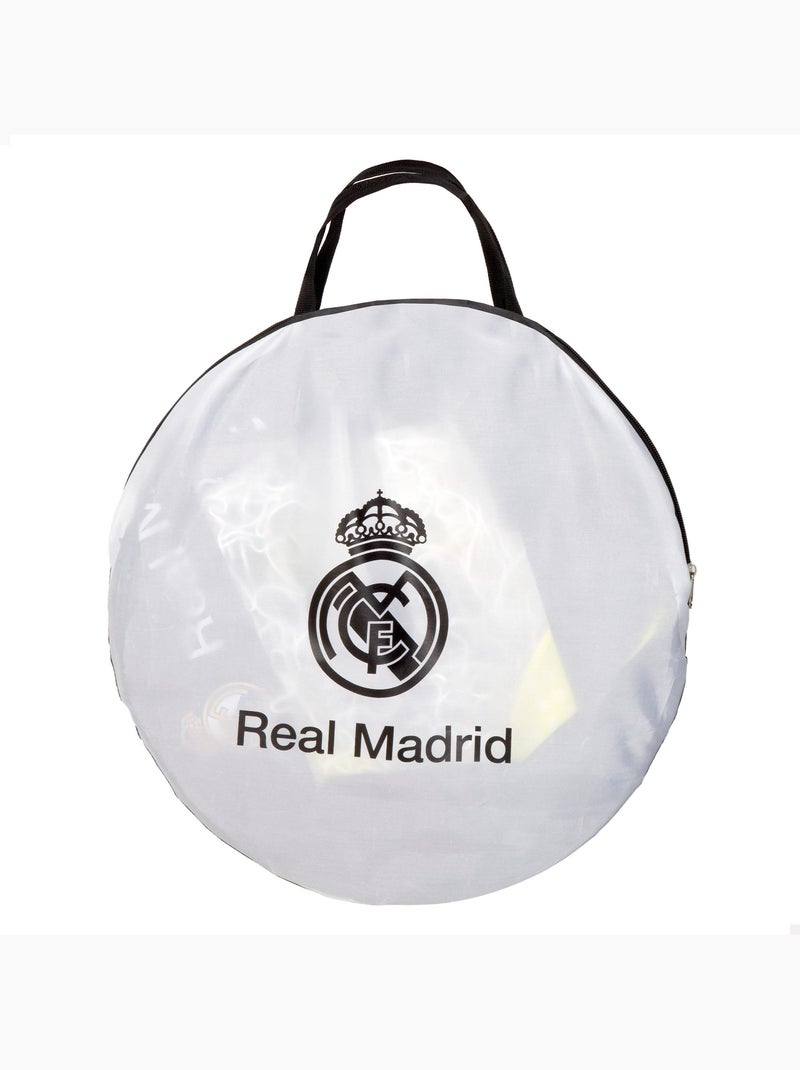 Real madrid baliza pop-up 4 em 1 com alvo de dardos 120x80x80 cm N/D - Kiabi