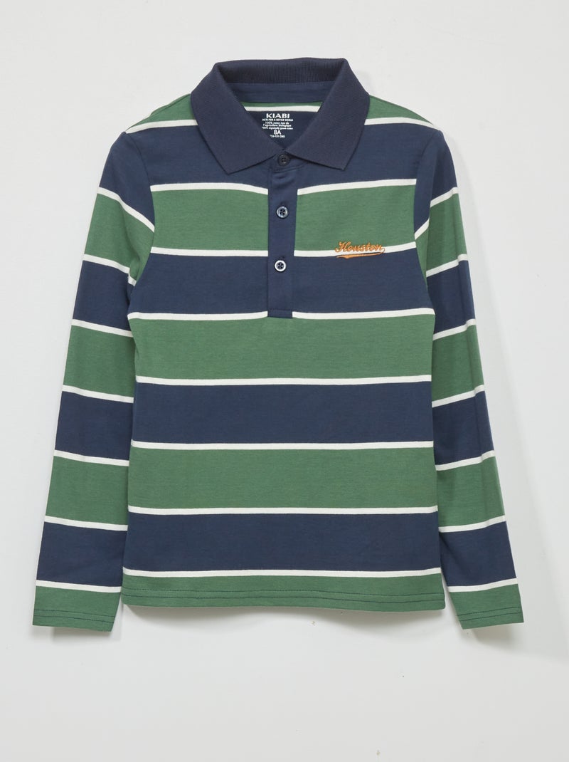 Regular fit / Corte direito Verde / marinho - Kiabi
