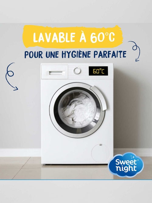 Resguardo de colchão em algodão impermeável e anti ácaros - Kiabi