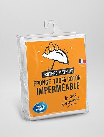 Resguardo de colchão impermeável em felpa