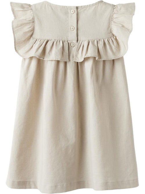 Robe Bege para Menina Name It Alinnen - Kiabi