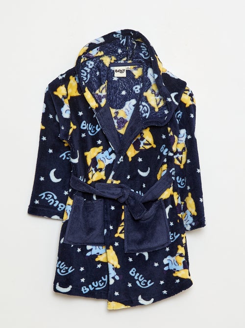 Robe de banho 'Bluey' com cinto - Kiabi